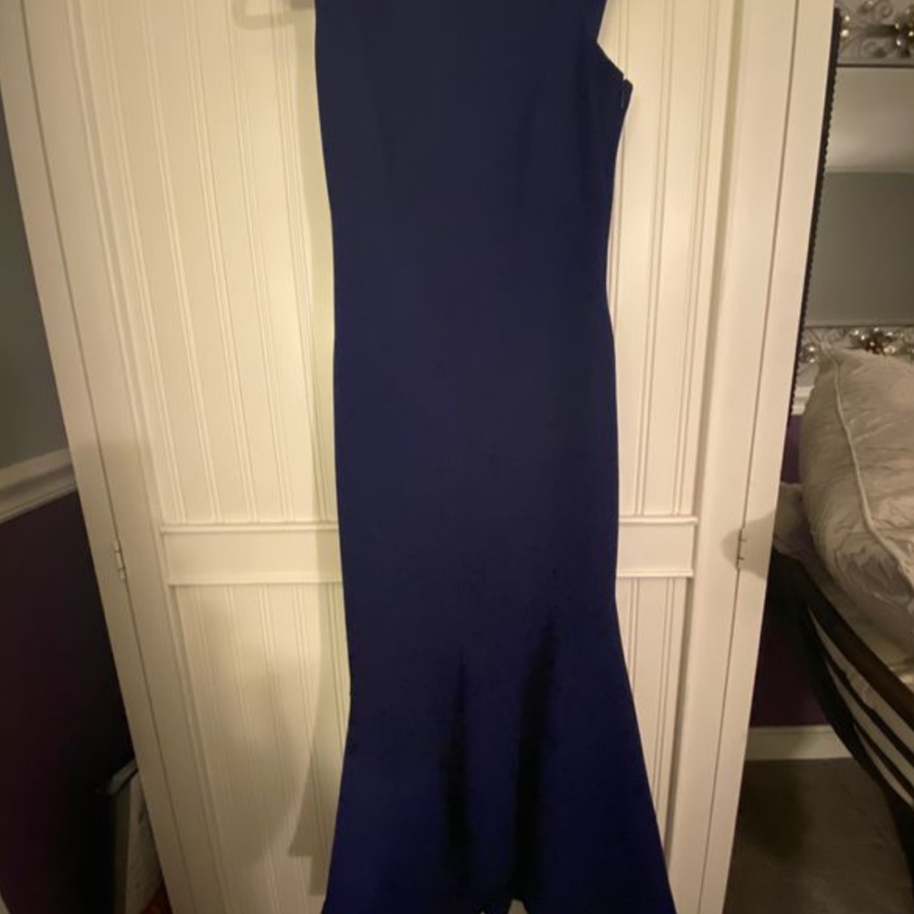 Long Royal Blue Ralph Lauren Dress